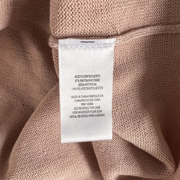 NWT JULIA JORDAN Blush Pink Short Sleeve Scoop Neck Crochet Detail Dress (14) - Picture 7 of 11